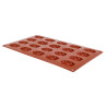 Forma de 20 mini-madeleines em silicone Formaflex - GN 1/3 - Pavoni