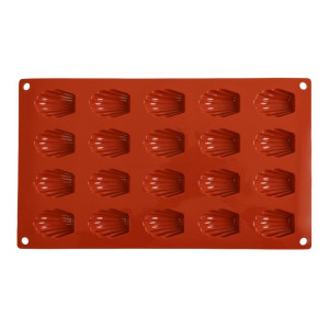 Forma de 20 mini-madeleines em silicone Formaflex - GN 1/3 - Pavoni