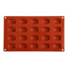 Moule 20 Mini-Madeleines em Silicone Formaflex - GN 1/3 - Pavoni