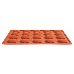 Moule 20 Mini-Madeleines em Silicone Formaflex - GN 1/3 - Pavoni