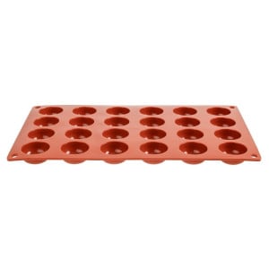 Moule 24 Pomponnettes em Silicone Formaflex - Pavoni