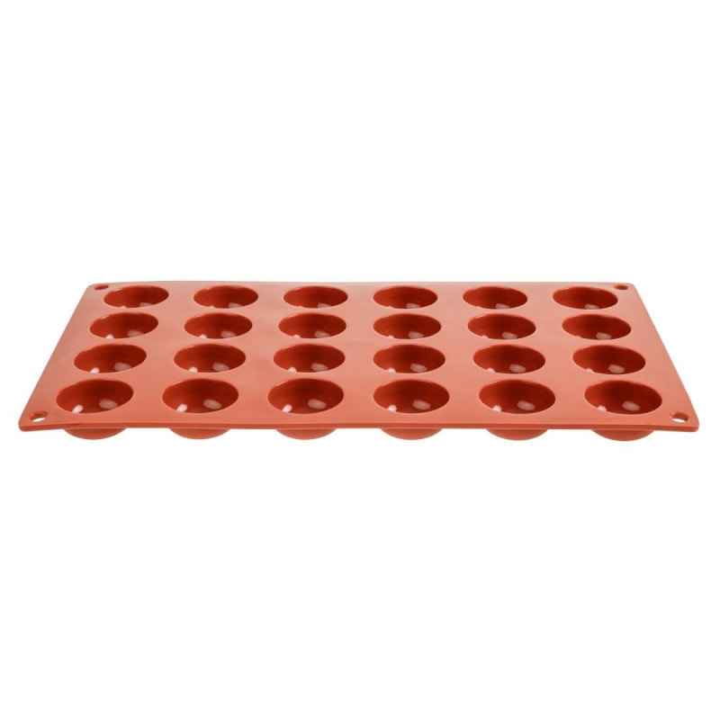 Moule 24 Pomponnettes em Silicone Formaflex - Pavoni