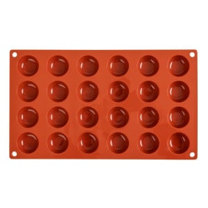 Moule 24 Pomponnettes em Silicone Formaflex - Pavoni