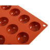 Moule 24 Pomponnettes em Silicone Formaflex - Pavoni