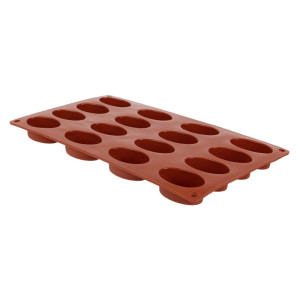 16 Oval Silicone Mould - GN 1/3 - Pavoni