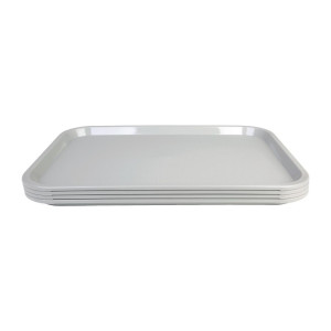 Tabuleiro de self-service 305 x 415mm cinza - Olympia KRISTALLON - Fourniresto