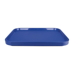 Tabuleiro Self-Service 305 X 415mm Azul - Olympia KRISTALLON - Fourniresto