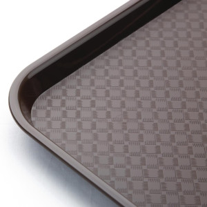 Brown self-service tray 450 x 350mm - Olympia KRISTALLON - Fourniresto