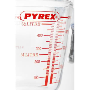 Medida em copo graduado 500ml - Pyrex - Fourniresto