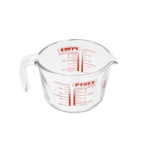 1L graduated glass measuring cup - Pyrex - Fourniresto