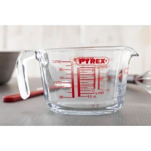 1L graduated glass measuring cup - Pyrex - Fourniresto