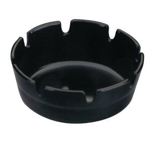 Black Melamine Ashtray - Ø 100mm - Olympia KRISTALLON