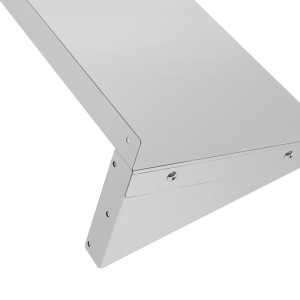 Stainless Steel Wall Shelf - L 600 x D 300mm - Vogue