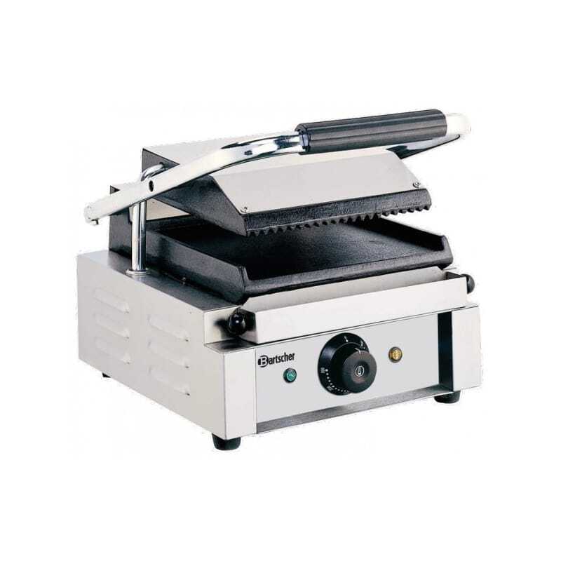 Grill Panini Grooved and Smooth Plate
