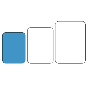 Plateau Estratificado Liso Capri Antracite 325Mm - Cambro - Fourniresto