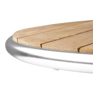 Round Ash Table - 800 mm - Bolero - Fourniresto