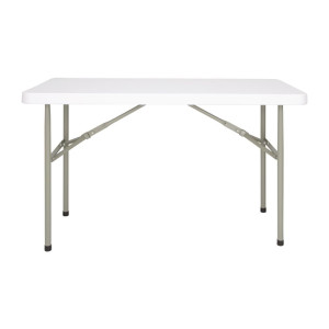 Mesa retangular dobrável - 1220mm - Bolero - Fourniresto