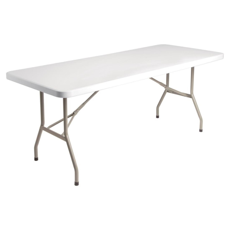 Mesa retangular dobrável 1827mm - Bolero - Fourniresto