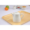 Chaleira branca Whiteware 480ml - Olympia - Fourniresto