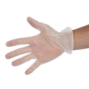 Non-powdered vinyl gloves S - Vogue - Fourniresto