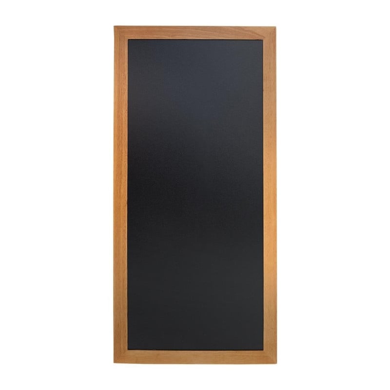 Ardoise murale longue finition teck 1200 x 560mm - Securit - Fourniresto