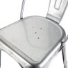 Steel Bistro Chairs - Set of 4 - Bolero