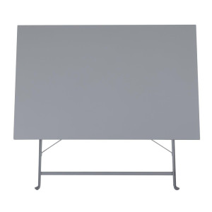 Mesa de Terraço Dobrável Cinza - 1100 x 700 mm - Bolero