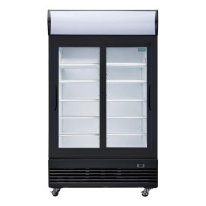 Vitrina refrigerada positiva para bebidas - Portas de correr - 950 L - Polar