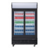 Vitrina refrigerada positiva para bebidas - Portas de correr - 950 L - Polar