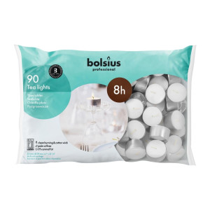 Velas Rechaud 8 h - Ø 39 mm - Lote de 90 - Bolsius