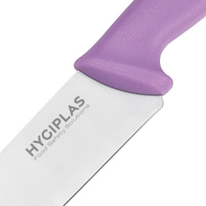 Facas de Cozinha Hygiplas - Precisão 215mm, Cabo Roxo