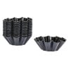 Moules para Mini Brioche Antiaderentes 75 mm - Conjunto de 12, Matfer Bourgeat