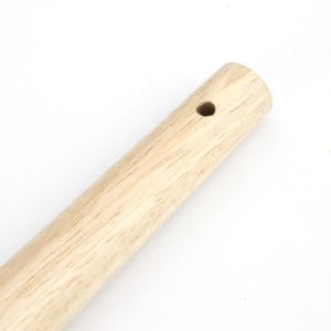 Round Vogue 25mm Durable Wooden Pastry Brush