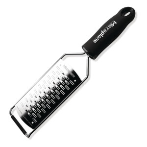 Râpe Lâmina Dupla Afiada Preta | Microplane Gourmet