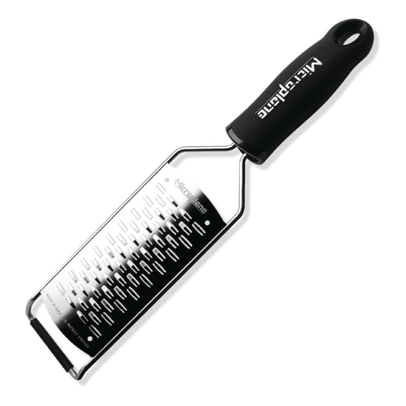 Râpe Lâmina Dupla Afiada Preta | Microplane Gourmet Râpe Lâmina Dupla Afiada Preta | Microplane Gourmet