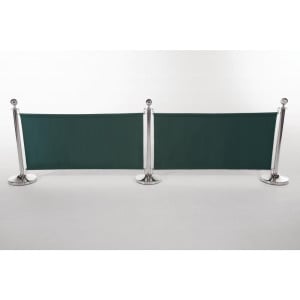 Barreira em Tecido Verde Bolero - Poliéster de Qualidade