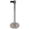 Retractable Barrier Black Strap 3m Bolero GG724: Security and Elegance