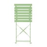 Light Green Steel Folding Chairs - Comfort and Durability