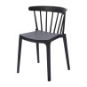 Cadeiras Polipropileno Antracite - Conjunto de 4: Design elegante e conforto duradouro