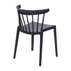 Cadeiras Polipropileno Antracite - Conjunto de 4: Design elegante e conforto duradouro