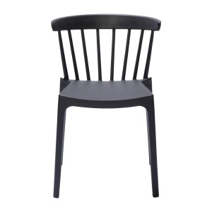 Cadeiras Polipropileno Antracite - Conjunto de 4: Design elegante e conforto duradouro