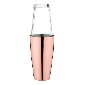 Shaker Cobre 700ml Olympia | Design retro para coquetéis profissionais