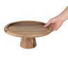 Acacia Olympia Cake Stand: Natural Elegance & Environmental Respect