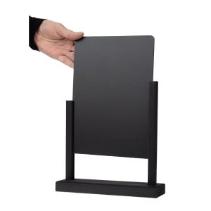 Quadro de Mesa Elegante Preto A4 297 x 210 mm - Olympia