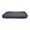 Plateau self-service anthracite Olympia 340 x 450 mm - Résistant et élégant