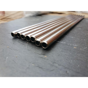 Stainless Steel Straws 215 mm - Pack of 25 high quality