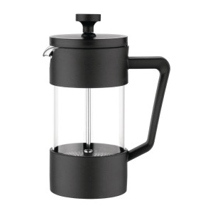 Cafeteira de Prensa Francesa Preta 3 Xícaras Olympia - Prepare um café saboroso