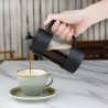Cafeteira de Prensa Francesa Preta 3 Xícaras Olympia - Prepare um café saboroso