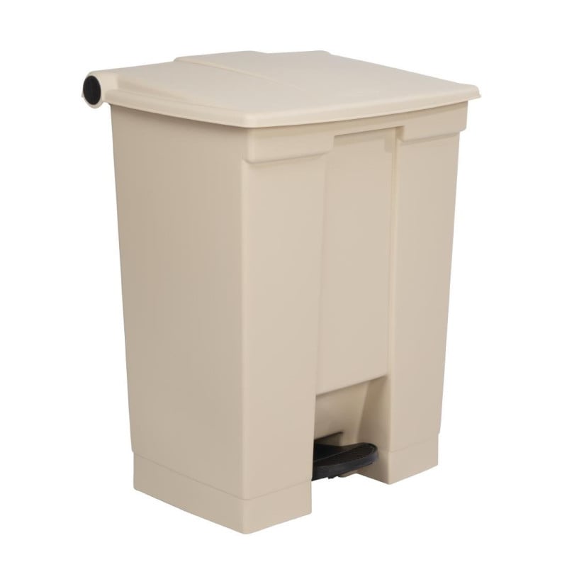 Contêiner com Pedal Bege 68 L Rubbermaid Step-On: Qualidade e Praticidade Contêiner com Pedal Bege 68 L Rubbermaid Step-On: Qualidade e Praticidade