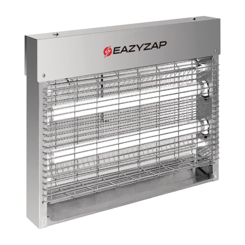 Désinsectiseur LED en Inox Brossé 8 W Eazyzap: Performance et Design efficaces